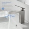 Kibi Infinity Single Handle Bathroom Vanity Sink Faucet KBF1006BN - alternate 2